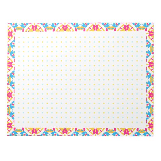 Bloc-note Pan Pride BuJo Dot Grid ADHD Habit Tracker Planner (Devant)