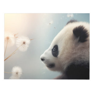 Bloc-note Panda Animaux sauvages Tranquille