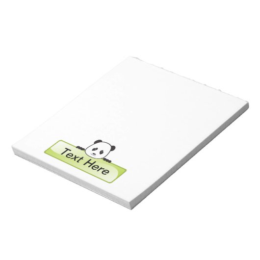 Bloc-note Panda Banner (Tourné)