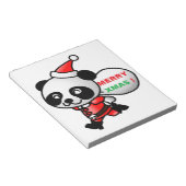 BLOC-NOTE PANDA BEAR PÈRE NOËL (Incliné)