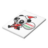 BLOC-NOTE PANDA BEAR PÈRE NOËL (Tourné)