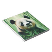 Bloc-note Panda Double exposition Animal Nature sauvage Art (Incliné)