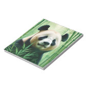 Bloc-note Panda Double exposition Animal Nature sauvage Art (Tourné)