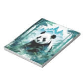 Bloc-note Panda Faune Animà Nature Environnement Forêt (Tourné)