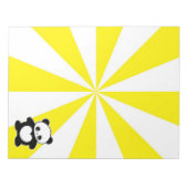 Bloc-note Panda Kawaii (Devant)