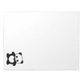 Bloc-note Panda Kawaii (Devant)