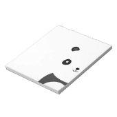 Bloc-note Panda paisible (Tourné)