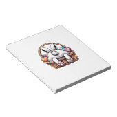 Bloc-note Panier de lapin mignon de jour de Pâques Chasse d' (Incliné)