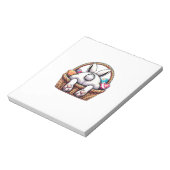 Bloc-note Panier de lapin mignon de jour de Pâques Chasse d' (Tourné)