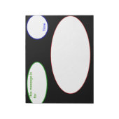 Bloc-note Panier de messages téléphoniques (Tourné)