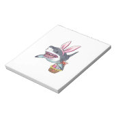 Bloc-note Panier d'oeufs au lapin requin de Pâques mignon Ca (Tourné)