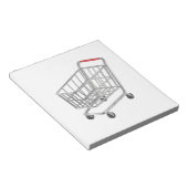 Bloc-note Panier en métal vide (Incliné)