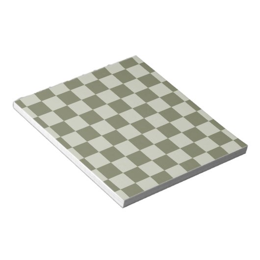 Bloc-note Panneau de configuration Sage Green (Incliné)