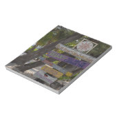 Bloc-note Panneau de signalisation Rum Point Grand Cayman (Tourné)