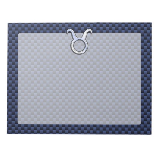 Bloc-note Panneau de signalisation Zodiac Taurus Marine Blue (Devant)