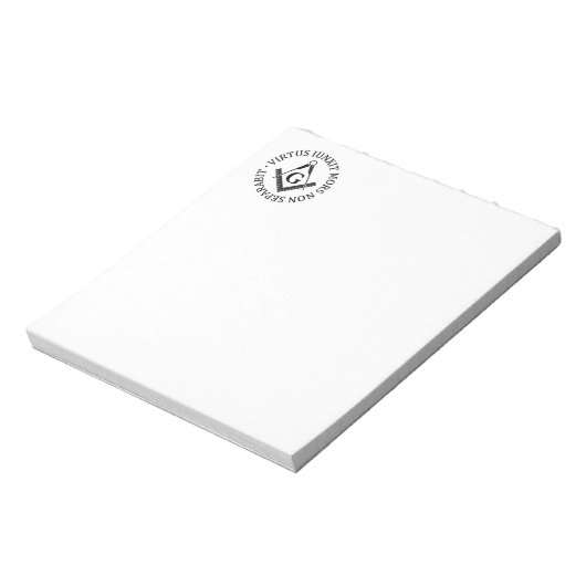 Bloc-note Panneau franc-maçonnerie (Tourné)