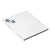 Bloc-note Panneau franc-maçonnerie (Incliné)