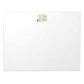 Bloc-note Panneaux vintages (Devant)