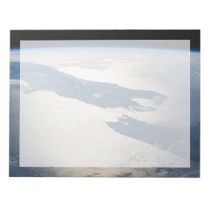Bloc-note Panorama depuis l'espace Highlights Cook Strait