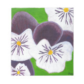 Bloc-note Pansies (Devant)