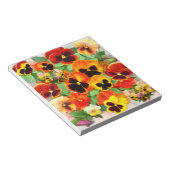 Bloc-note Pansies du coucher du soleil (Incliné)