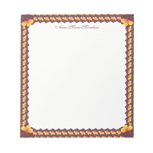 Bloc-note Pansy Power (Devant)