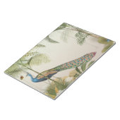 Bloc-note Paon avec papillons  (Incliné)