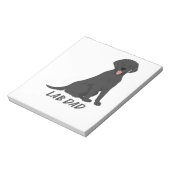 Bloc-note Papa Lab � Fier proprietaire de chien Labrador Ret (Tourné)