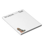 Bloc-note Papa Mastiff Tibétain (Incliné)