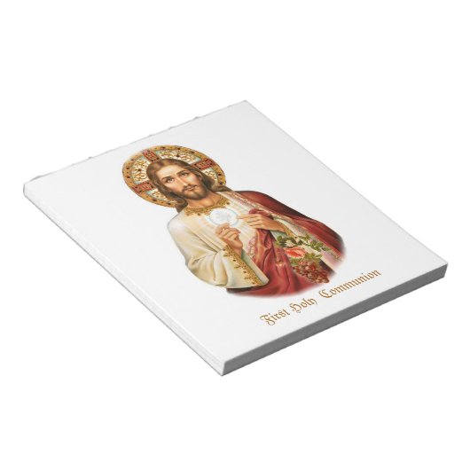 Bloc-note Papelaria Jésus Première Communion Sainte (Incliné)