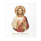 Bloc-note Papelaria Jésus Première Communion Sainte (Devant)