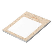 Bloc-note Papeterie chic Pois Brown (Tourné)