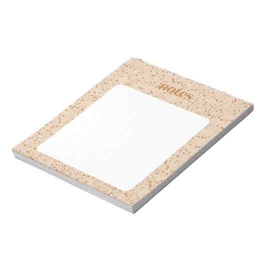 Bloc-note Papeterie chic Pois Brown (Tourné)