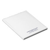 Bloc-note Papeterie juridique professionnelle personnalisée (Incliné)