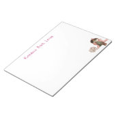 Bloc-note Papeterie personnalisée pour amateur de romans noi (Incliné)