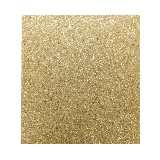 Bloc-note Papier à brillance d'or (Devant)