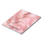 Bloc-note Papier à enveloppement de fourrure rose vif (Tourné)