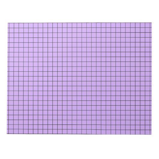 Bloc-note Papier à gros graphes violet (Devant)