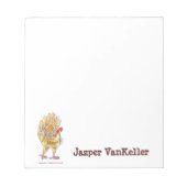 Bloc-note Papier à lettres au poulet (Devant)