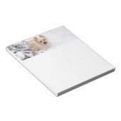 Bloc-note Papier à lettres pour chiens de neiges (Incliné)
