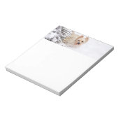 Bloc-note Papier à lettres pour chiens de neiges (Tourné)