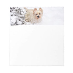 Bloc-note Papier à lettres pour chiens de neiges