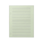 Bloc-note Papier à musique – Partition imprimable (Tourné)