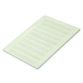 Bloc-note Papier à musique – Partition imprimable (Incliné)