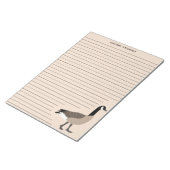 Bloc-note Papier à papier à papier à lisses de Canada Goose (Incliné)