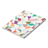 Bloc-note Papier à rebut damassé couleur Abstraite (Tourné)