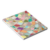 Bloc-note Papier à rebut or couleur Abstraite (Incliné)