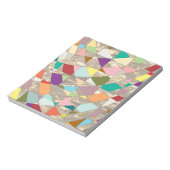 Bloc-note Papier à rebut or couleur Abstraite (Tourné)