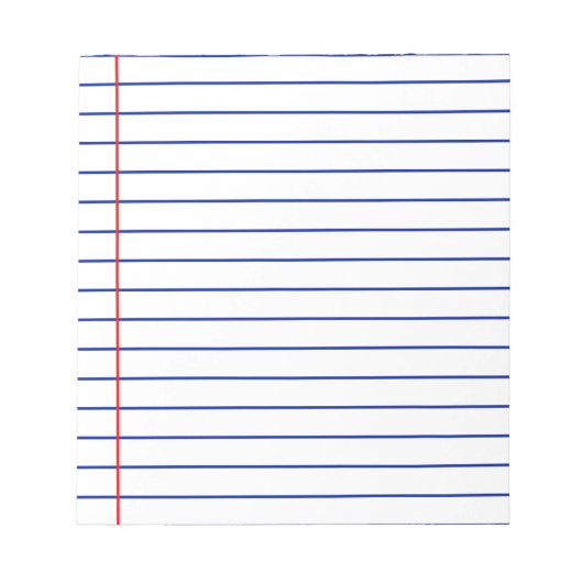 Bloc-note Papier à revêtement (Devant)