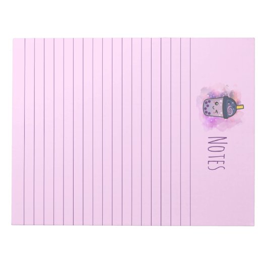 Bloc-note Papier à thé Boba Galaxy Tear Av Notepad (Devant)